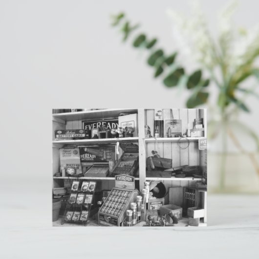 ヴィンテージ保管シェルフ ポストカード (スタンド正面)