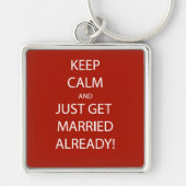 ヴィンテージ保落ち着け結婚したる キーホルダー (正面)