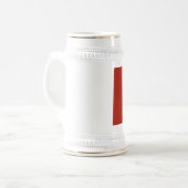 ヴィンテージ保落ち着け結婚したる ビールジョッキ (正面左)