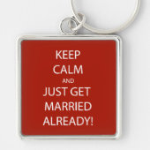 ヴィンテージ保CALM結婚した Get Skin For The iPad 2 キーホルダー (正面)