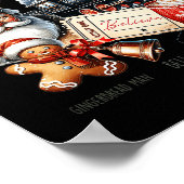 ヴィンテージ信じトレイン北極表現全体 ポスター (角)