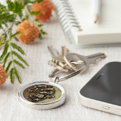 ヴィンテージ信仰希望チャリティシンボルキーチェーン キーホルダー (側面)