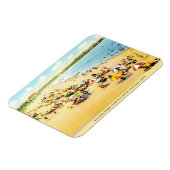 ヴィンテージ修復コネチカットのビーチマグネット マグネット (左側)