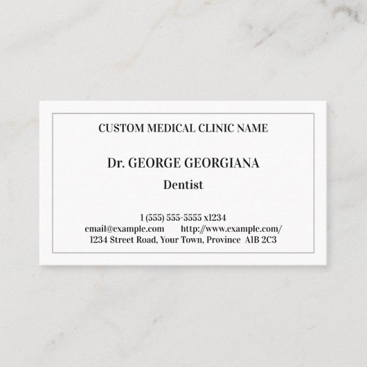 ヴィンテージ健康気にプロフェッショナル名刺 名刺 (正面)