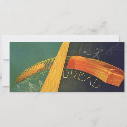 ヴィンテージ健康食品、全粒小麦パン (正面)