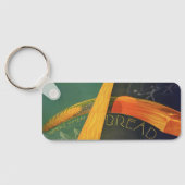 ヴィンテージ健康食品、全粒小麦パン キーホルダー (裏面)