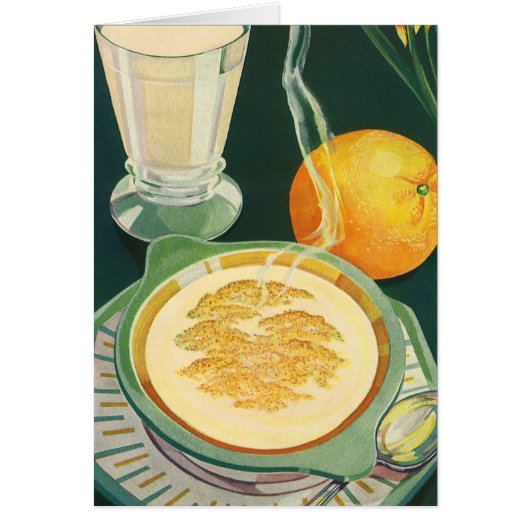 ヴィンテージ健康食品，飲料，健康的な朝食 (正面)