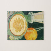 ヴィンテージ健康食品，飲料，健康的な朝食 ジグソーパズル (横)