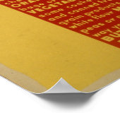 ヴィンテージ健食べ物康の広告 ポスター (角)