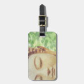 ヴィンテージ像ブッダオーム ラゲッジタグ (正面縦)