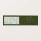 ヴィンテージ像、アンティークディーラー、店舗詳細 名刺 (内部フラット)