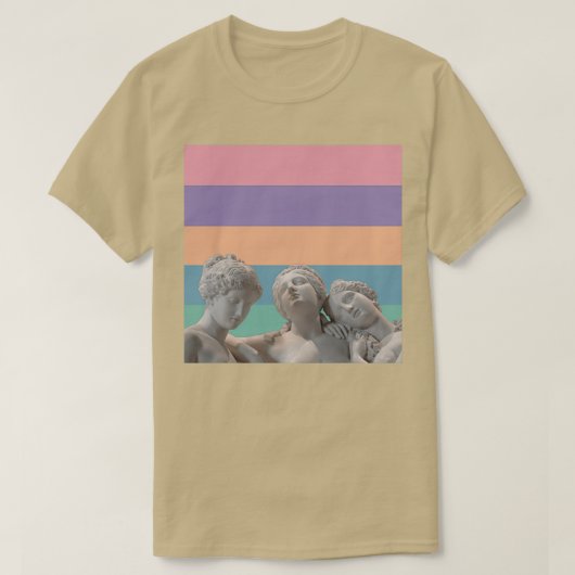 ヴィンテージ像 Tシャツ (デザイン正面)