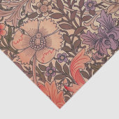 ヴィンテージ優雅なフローラプリント 薄葉紙 (詳細)