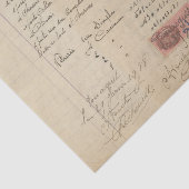 ヴィンテージ元帳レコード 薄葉紙 (詳細)