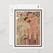 ヴィンテージ兄妹byジェシー・ウィルコックス・スミス ポストカード (正面/裏面)