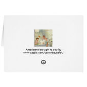 ヴィンテージ兄弟、子供、男の子は浴槽に飛び込んだ。 (裏面横)