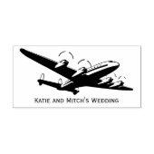 ヴィンテージ先パーソナライズされた機スタンプ ラバースタンプ (インプリント)