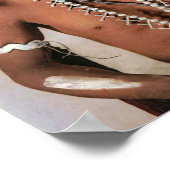 ヴィンテージ先住民アメリカのスネーク司祭ポスター ポスター (角)