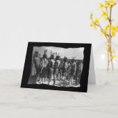 ヴィンテージ先住民アメリカンアパッチ饗宴 カード (黄色い花)