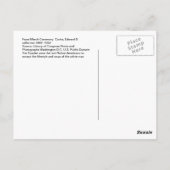 ヴィンテージ先住民アメリカンアパッチ饗宴 ポストカード (裏面)