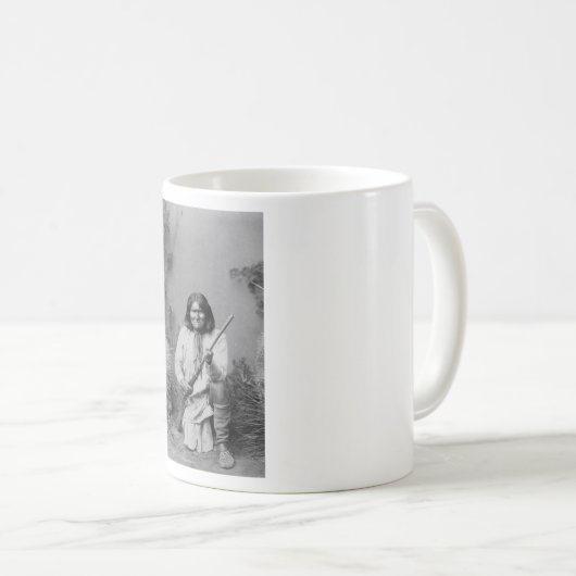 ヴィンテージ先住民アメリカンジェロニモ コーヒーマグカップ (正面右)