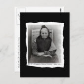 ヴィンテージ先住民アメリカンチェロキー ポストカード (正面/裏面)