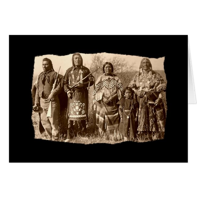 ヴィンテージ先住民アメリカンバンコック (正面横)