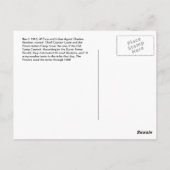 ヴィンテージ先住民アメリカンパイオテ ポストカード (裏面)