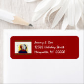 ヴィンテージ先住民アメリカン広告差出人住所ラベル ラベル (インサイチュ)