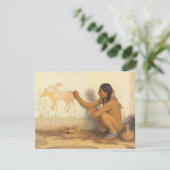 ヴィンテージ先住民アメリカン、インディアンアーティストby Couse (スタンド正面)