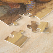 ヴィンテージ先住民アメリカン、インディアンアーティストby Couse ジグソーパズル (側面)