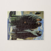 ヴィンテージ先住民アメリカン、タオスガールズバイウォルター・ウファー ジグソーパズル (横)