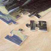 ヴィンテージ先住民アメリカン、タオスガールズバイウォルター・ウファー ジグソーパズル (側面)