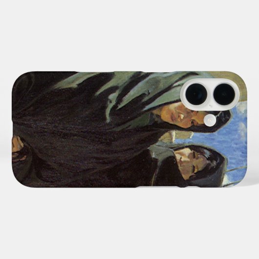 ヴィンテージ先住民アメリカン、タオスガールズバイウォルター・ウファー Case-Mate iPhoneケース (裏面 (横))