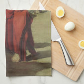 ヴィンテージ先住民アメリカン、ホピプエブロバイルイ・アキン キッチンタオル (四つ折り)