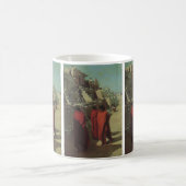 ヴィンテージ先住民アメリカン、ホピプエブロバイルイ・アキン コーヒーマグカップ (中央)