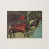 ヴィンテージ先住民アメリカン、ホピプエブロバイルイ・アキン ジグソーパズル (横)