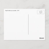 ヴィンテージ先住民アメリカン、ホピプエブロバイルイ・アキン ポストカード (裏面)