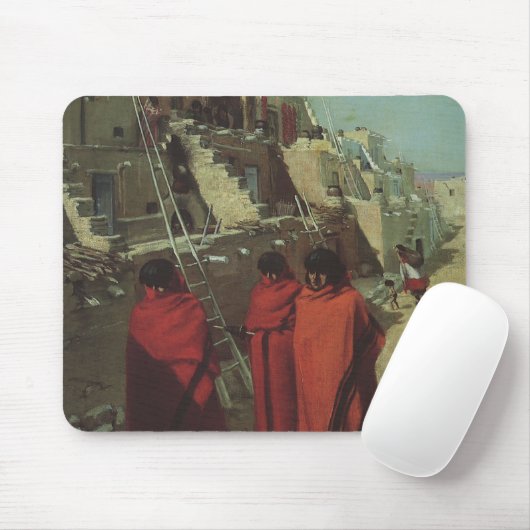 ヴィンテージ先住民アメリカン、ホピプエブロバイルイ・アキン マウスパッド (マウス)