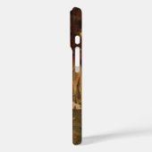 ヴィンテージ先住民アメリカン、鹿のための狩りバイクース Case-Mate iPhoneケース (裏面 / 左)