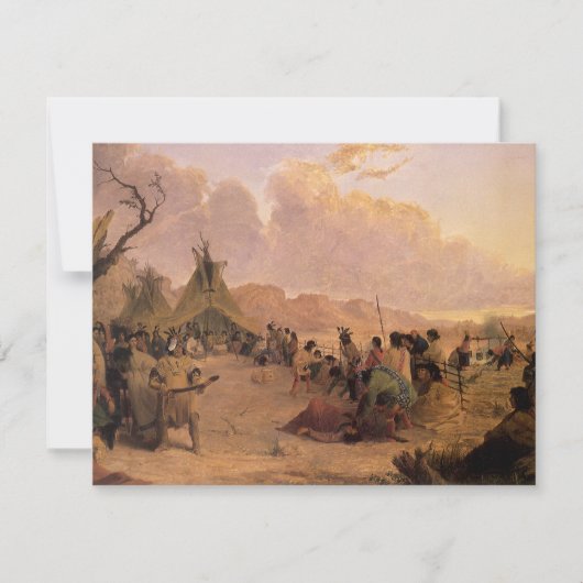 ヴィンテージ先住民アメリカン、Medicine Dance by Eastman (正面)