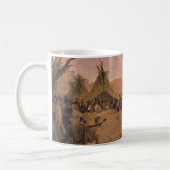 ヴィンテージ先住民アメリカン、Medicine Dance by Eastman コーヒーマグカップ (左)