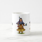 ヴィンテージ先住民アメリカ伝統的人 コーヒーマグカップ (中央)