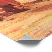 ヴィンテージ先住民カシディによるバッファローダンス ポスター (角)