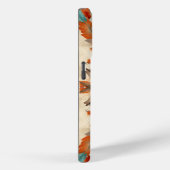 ヴィンテージ先住民羽レトロドリームキャッチャー模様 Case-Mate iPhoneケース (裏面 / 右)