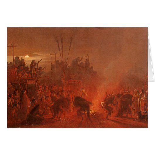 ヴィンテージ先住民、Wimarによるバッファローダンス (正面横)