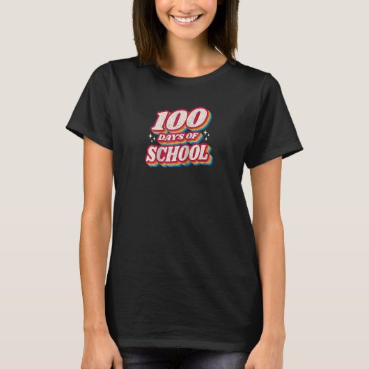 ヴィンテージ先生又は100日目 Tシャツ (正面)