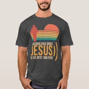 ヴィンテージ先生引用文おもしろい十字架 Tシャツ