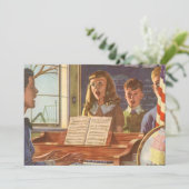 ヴィンテージ先生教えの生徒が歌う (スタンド正面)