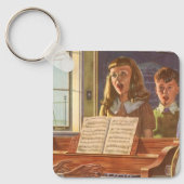 ヴィンテージ先生教えの生徒が歌う キーホルダー (正面)